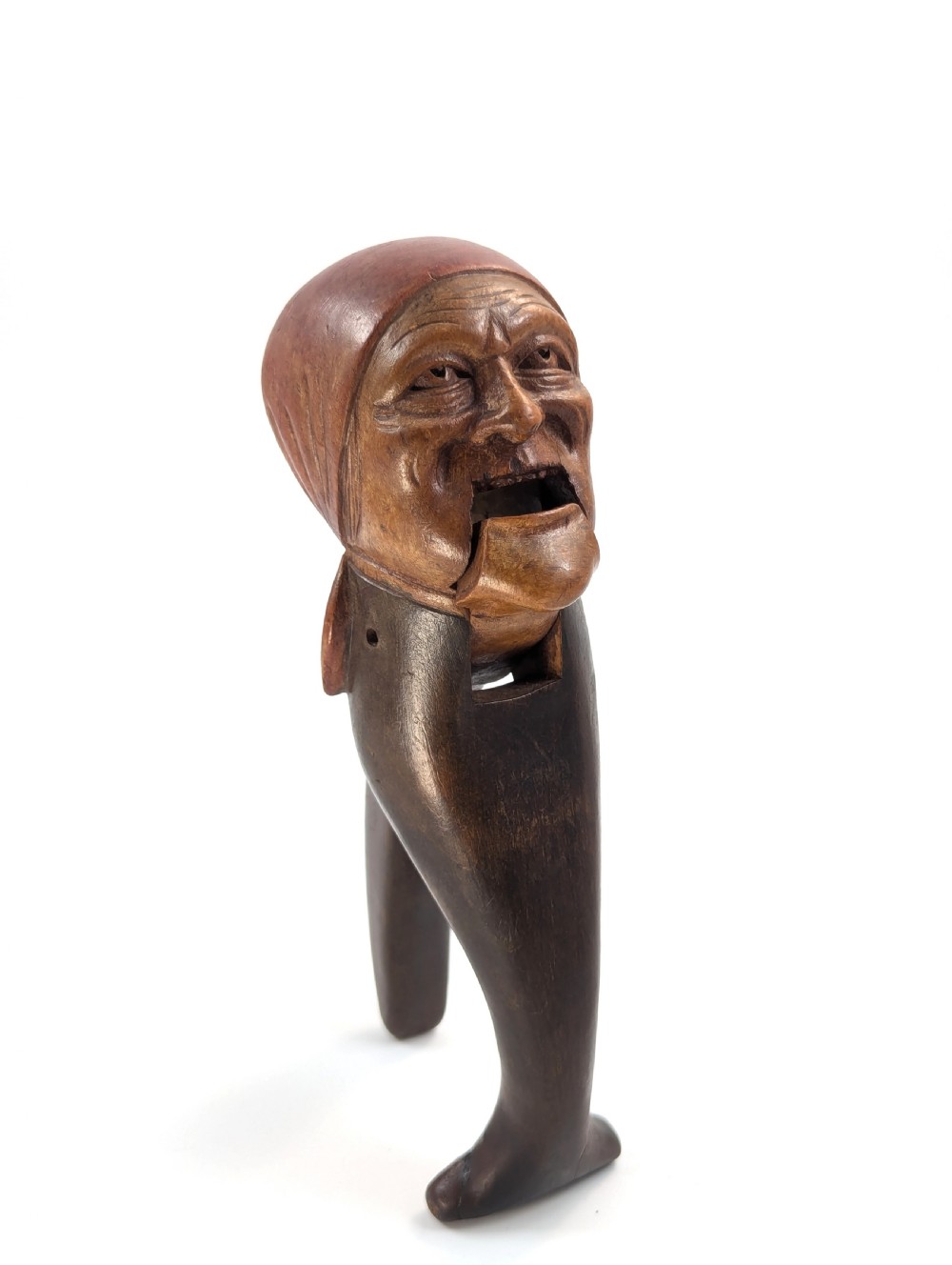 Antique Black Forest Carved Wood Nut Crackers View IX
