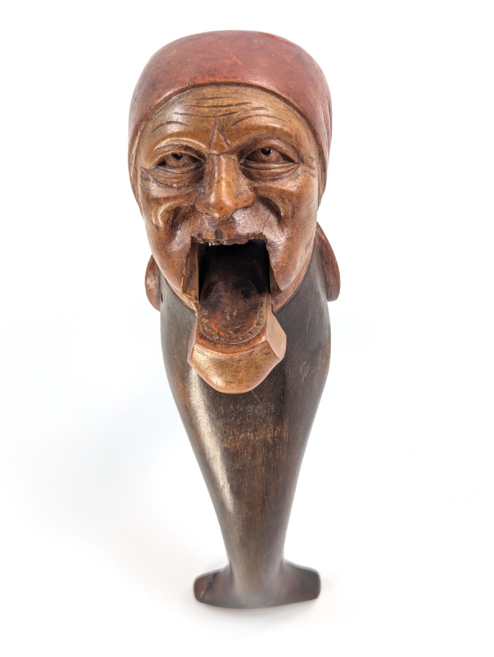 Antique Black Forest Carved Wood Nut Crackers View XI