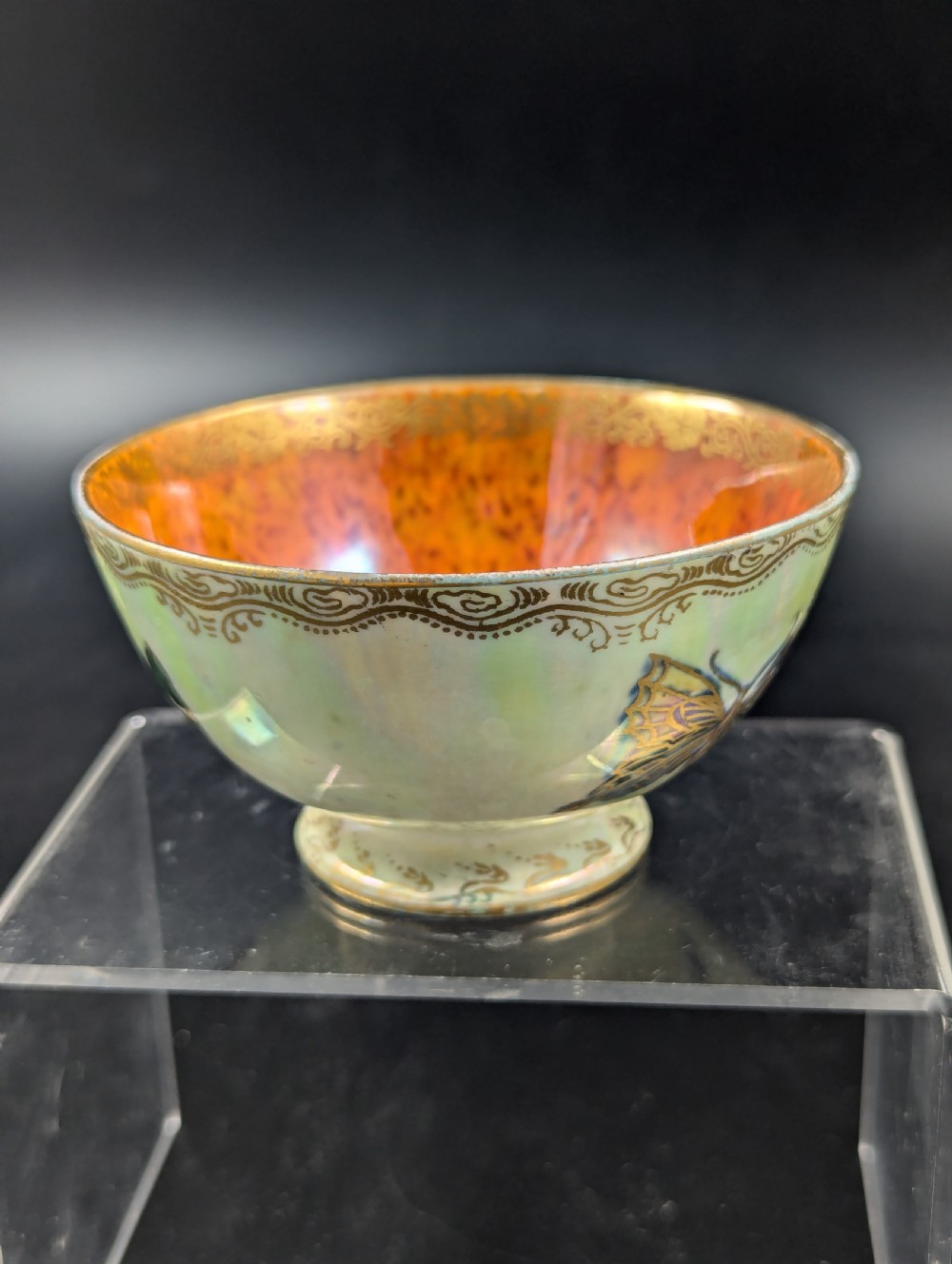 Daisy Makeig-Jones, Wedgwood, Lustre Butterfly Bowl, c. 1914-1929 View II