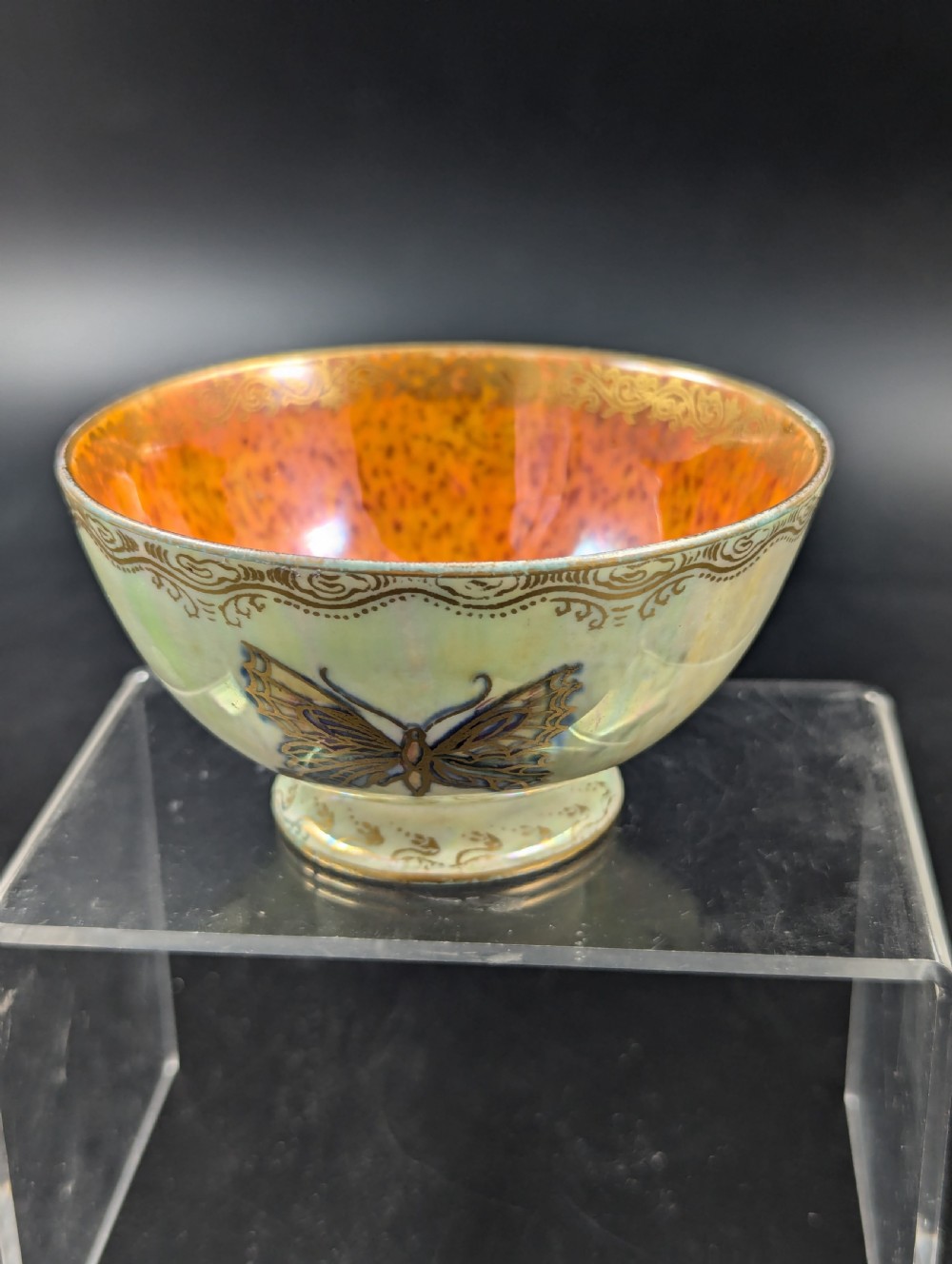 Daisy Makeig-Jones, Wedgwood, Lustre Butterfly Bowl, c. 1914-1929 View III