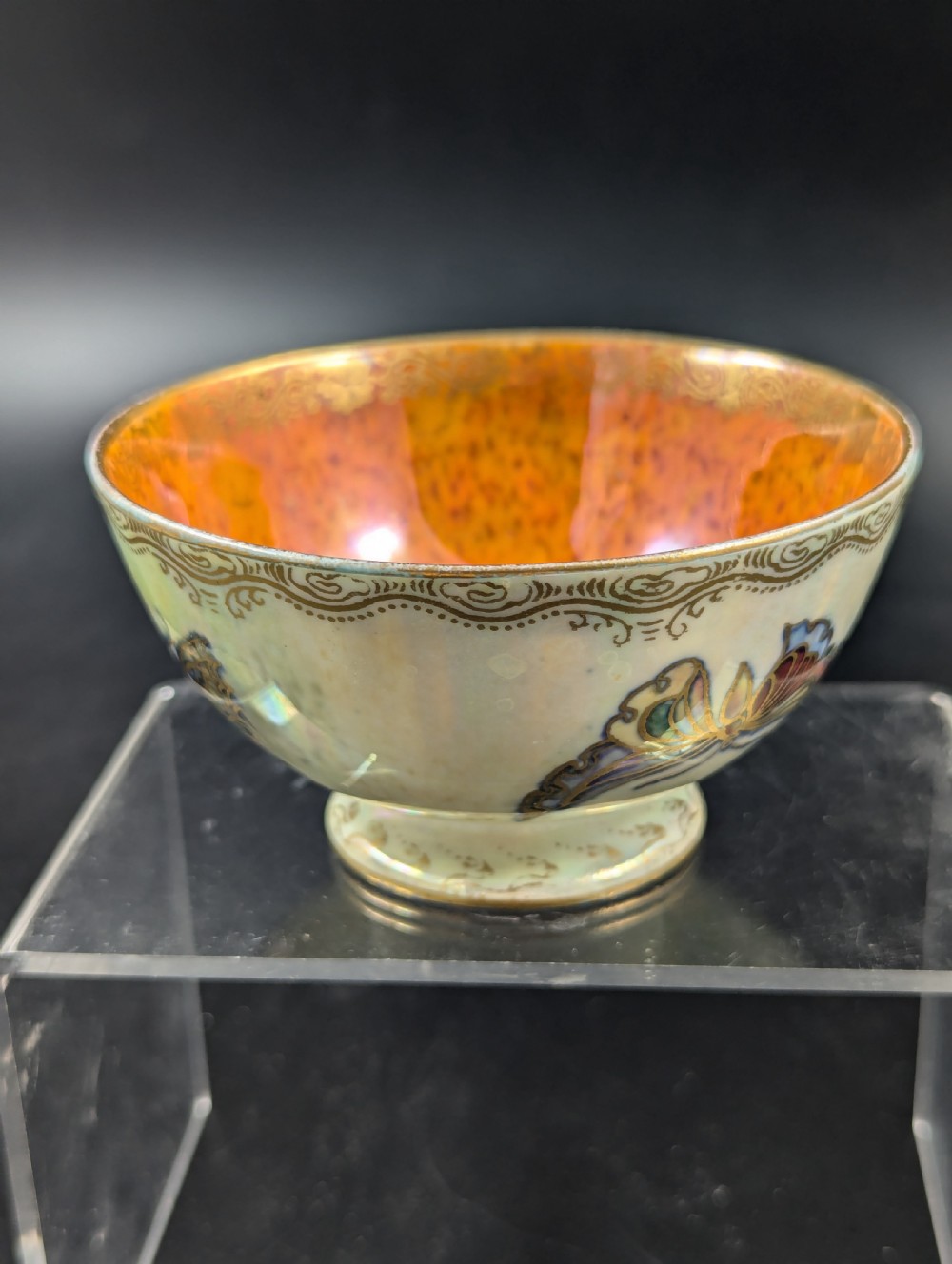 Daisy Makeig-Jones, Wedgwood, Lustre Butterfly Bowl, c. 1914-1929 View IV