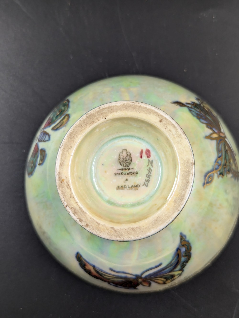 Daisy Makeig-Jones, Wedgwood, Lustre Butterfly Bowl, c. 1914-1929 View V