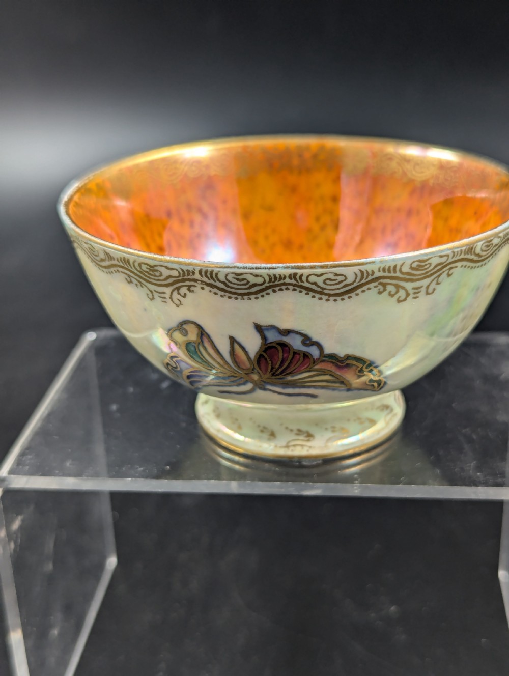 Daisy Makeig-Jones, Wedgwood, Lustre Butterfly Bowl, c. 1914-1929 View VI