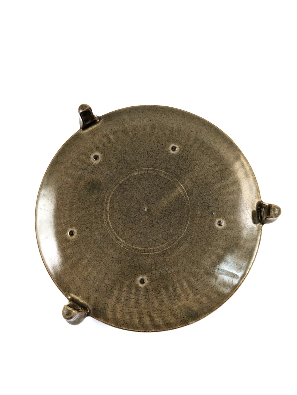 Olive-green Glazed ‘Phoenix’ Footed Bowl, Northern Song Dynasty (960–1127) View II