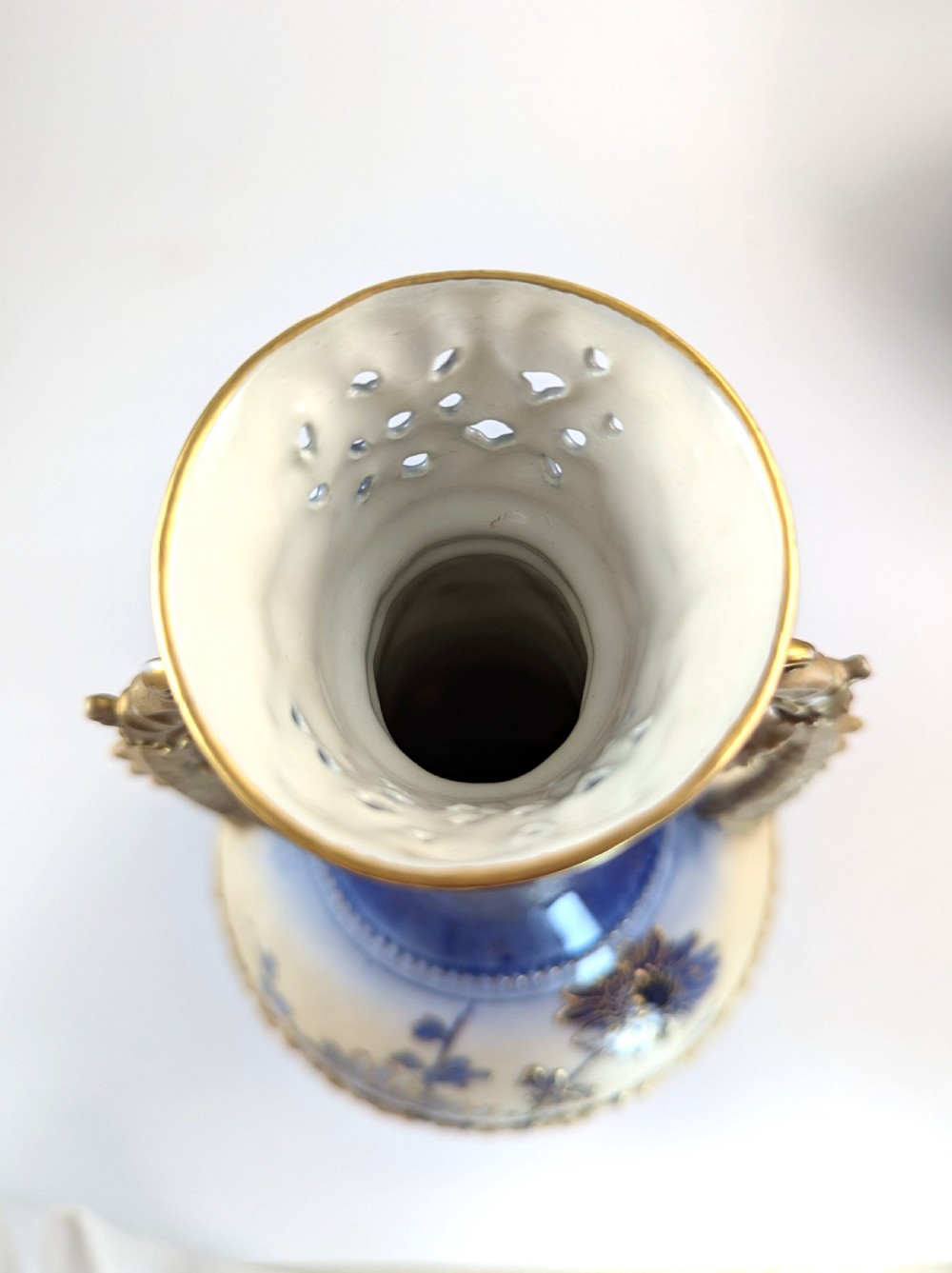 Antique Porcelain Hand Painted Vases by Ernst Wahliss , c.1910. View VIII