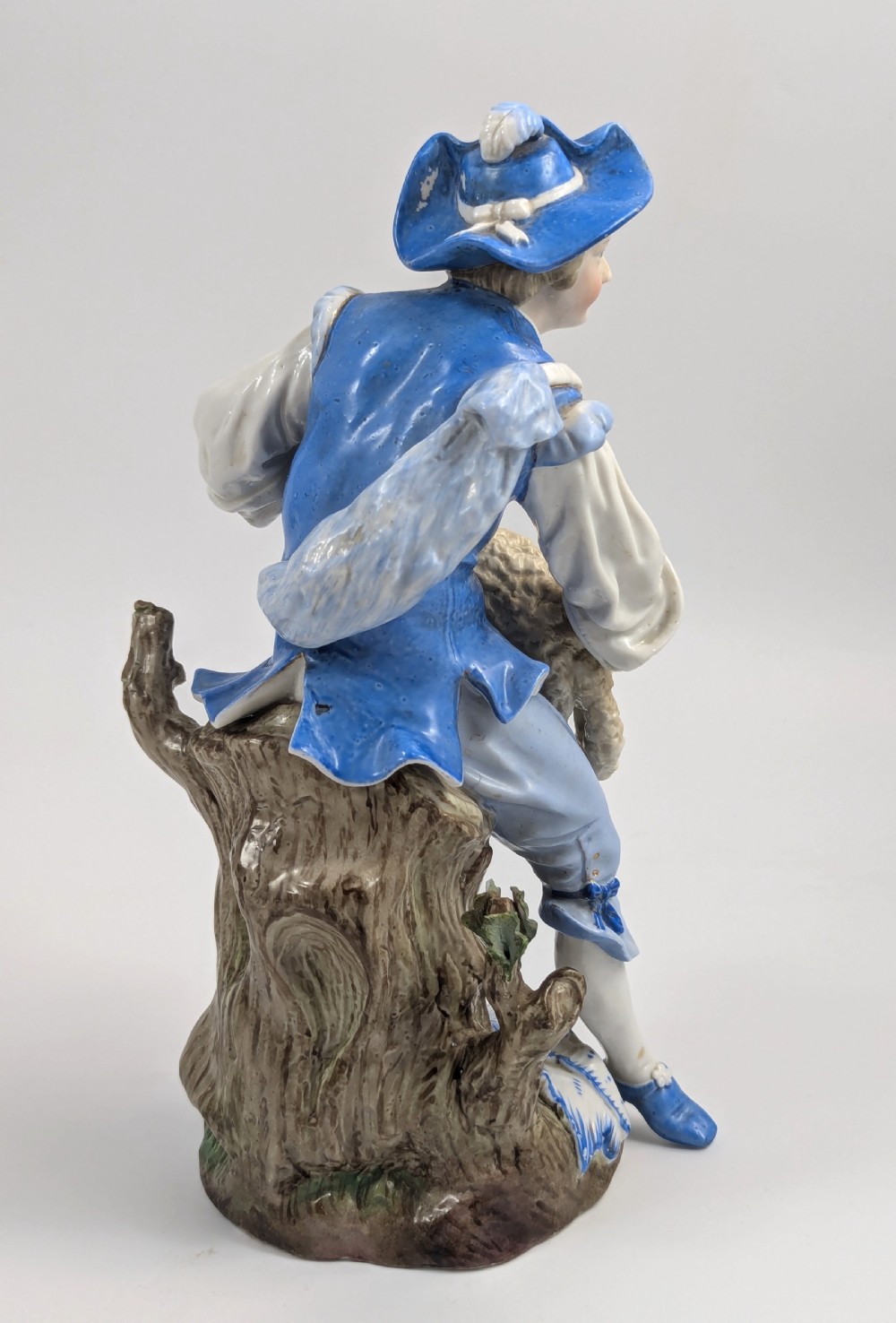 Antique porcelain figurine , Joseph Gaspard Robert,  18th c. View V