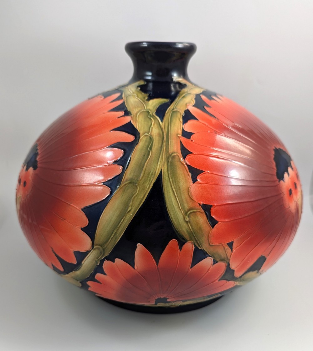 Large Ceramic Vase, Signed by William Moorcroft, 1913 View II