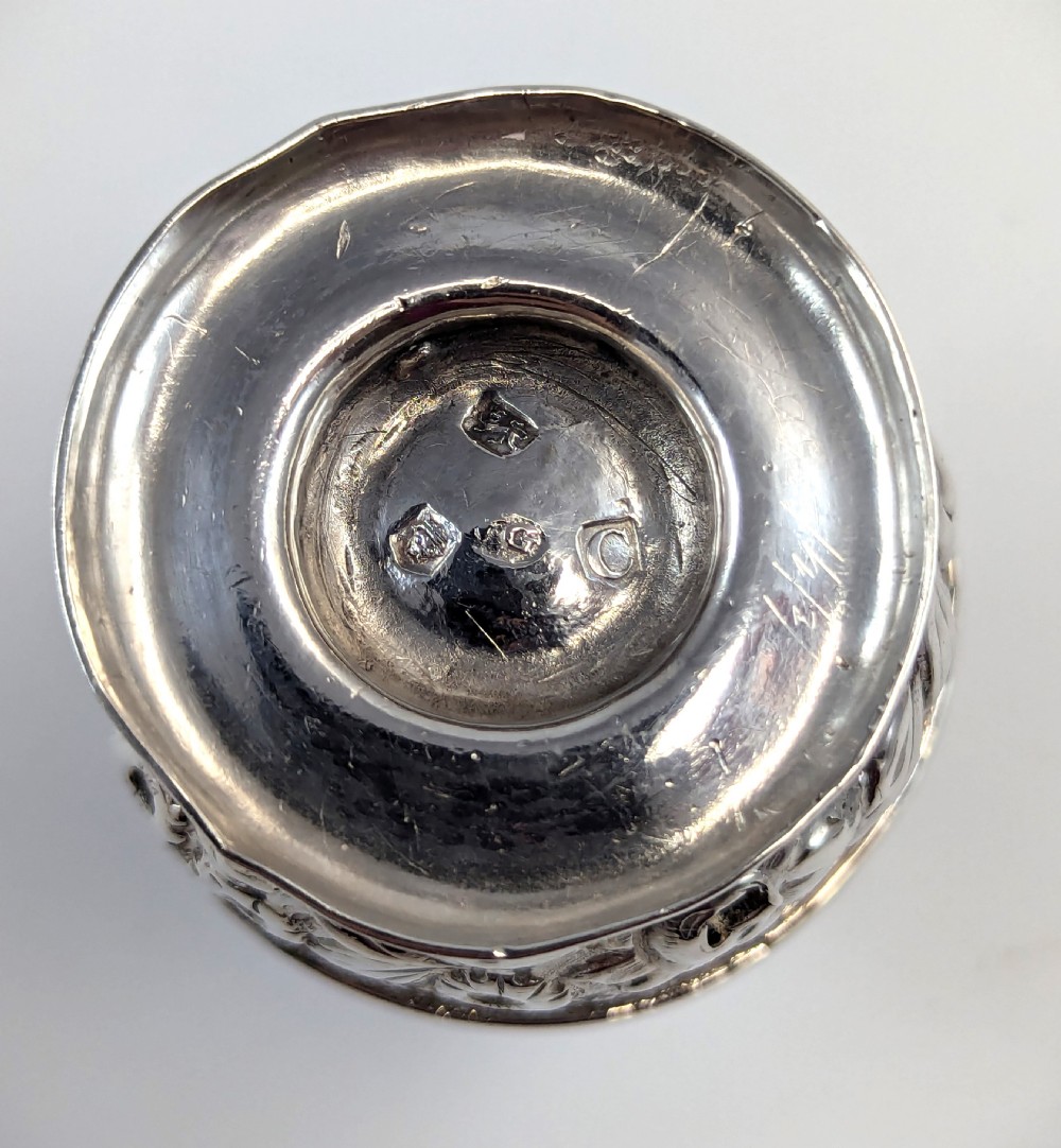 Antique Silver Sugar Caster, George II, 1738 – Very Rare View X