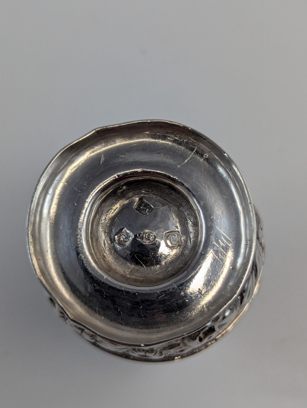 Antique Silver Sugar Caster, George II, 1738 – Very Rare View XI