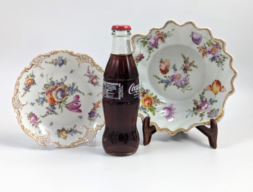 Helena Wolfsohn Porcelain Bowls/Plates, Dresden, c. 1886. View II