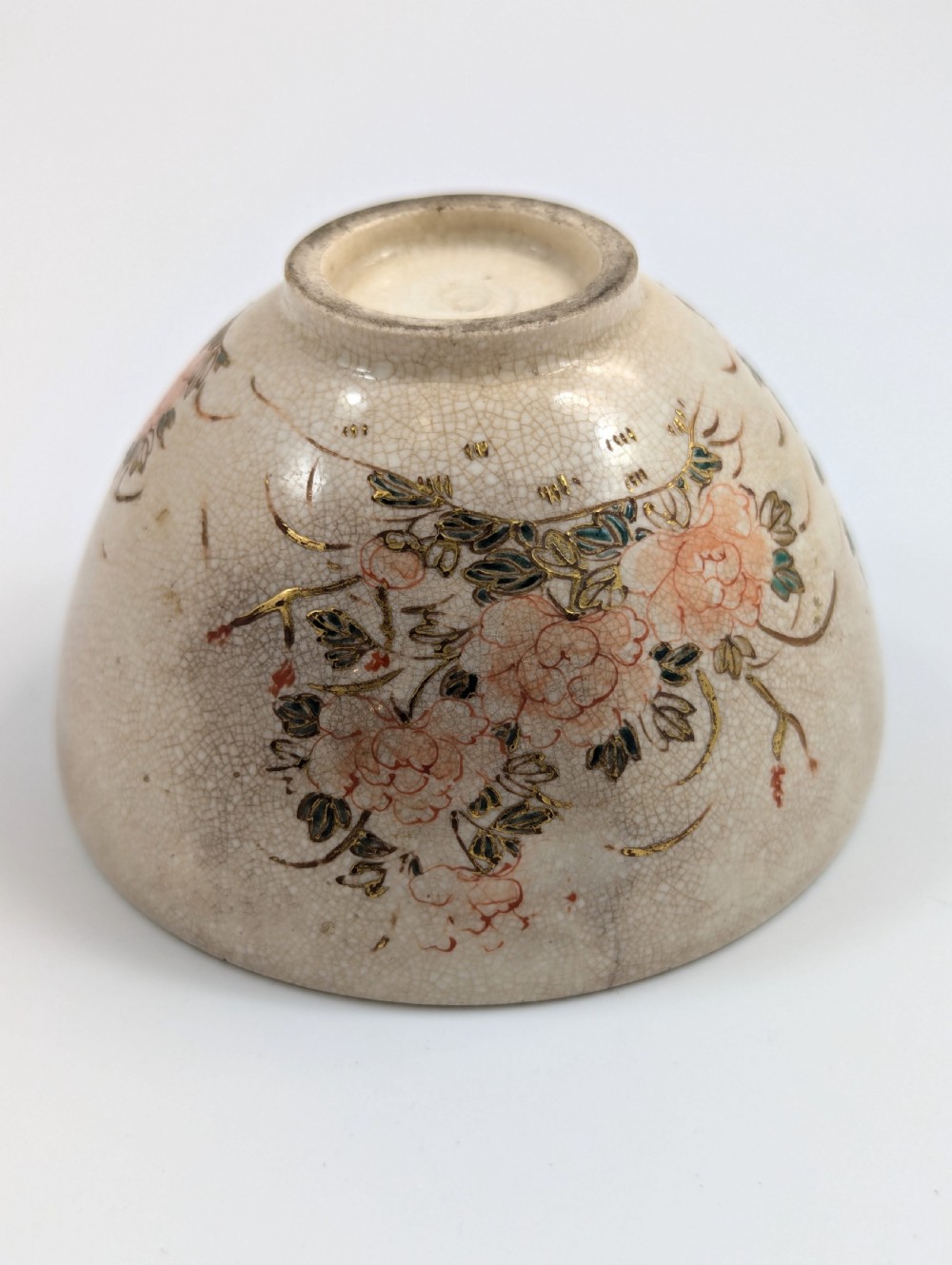 Japanese Tea Bowl (Chawan), Ninsei Kyo-ware Style, Late Edo Period (1800–1849) View XII