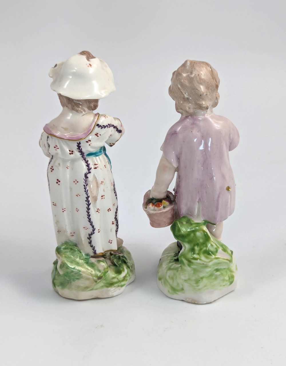 Derby soft-paste porcelain rare figurines 