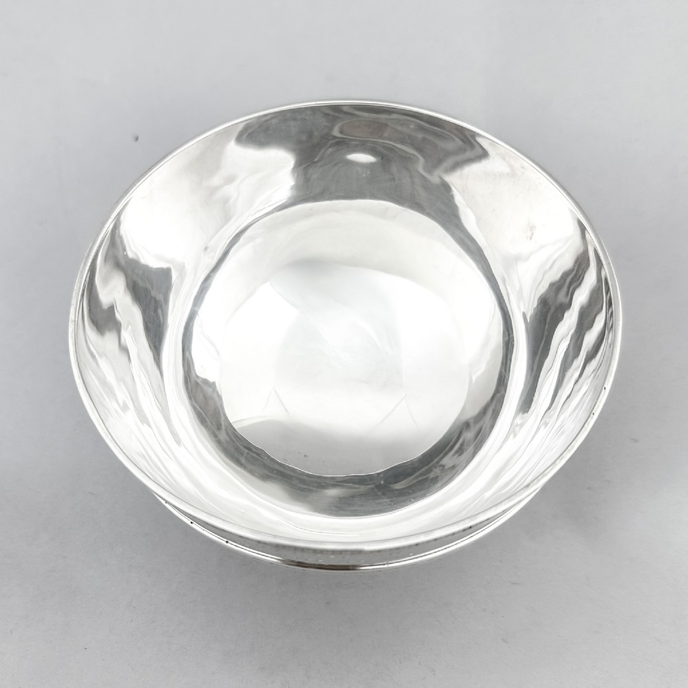 Heavy sterling silver sugar basin /bowl ,210g  ,925 silver View VI
