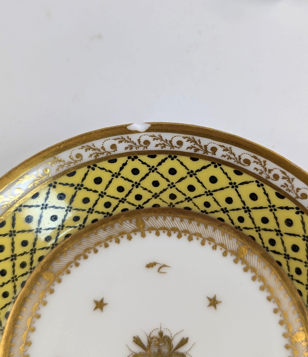 Antique Porcelain Cup and Saucer, Dihl and Guérhard, France, c. 1790 View V