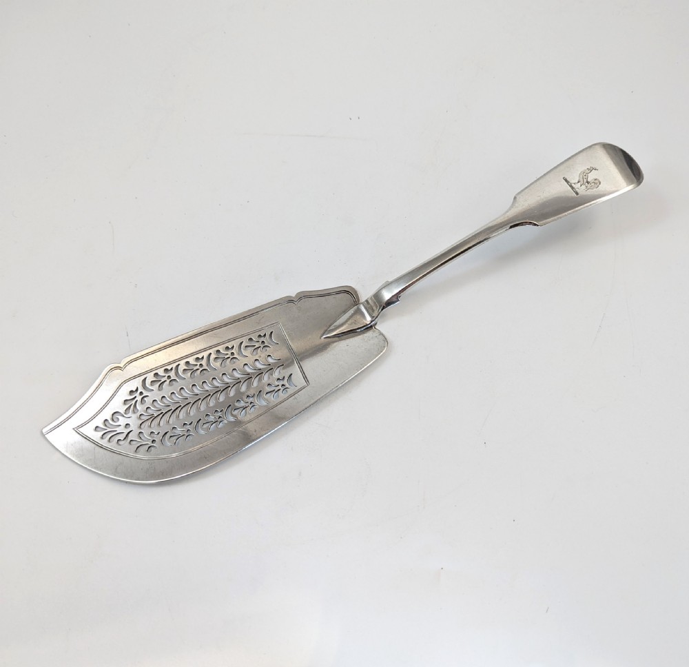 Silver Fish Knife William IV, London, 1830.