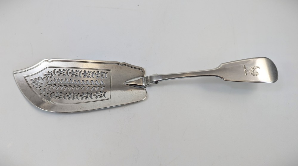 Silver Fish Knife William IV, London, 1830. View III