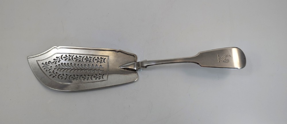 Silver Fish Knife William IV, London, 1830. View IV
