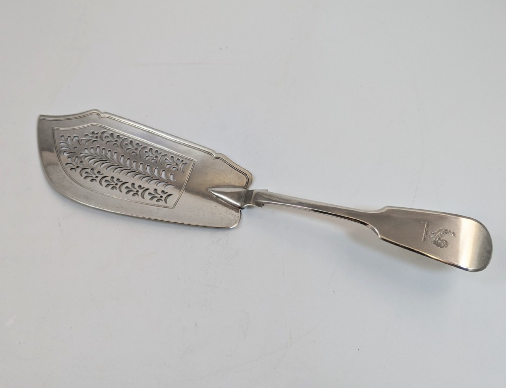 Silver Fish Knife William IV, London, 1830. View VII