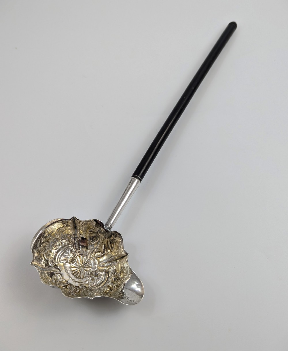 George II Silver toddy/ punch ladle , William Kersill, London ,1759. View II
