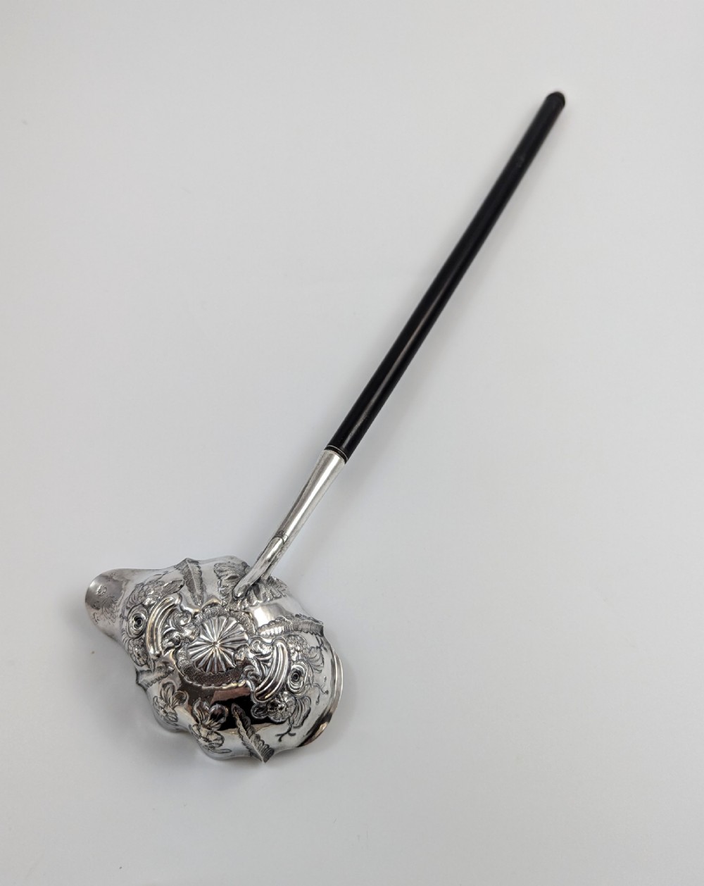 George II Silver toddy/ punch ladle , William Kersill, London ,1759. View III