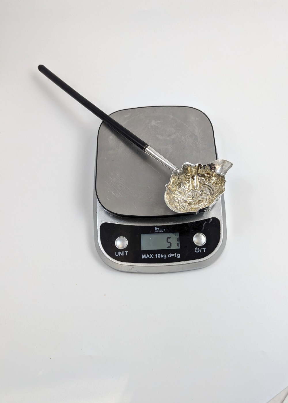 George II Silver toddy/ punch ladle , William Kersill, London ,1759. View XI