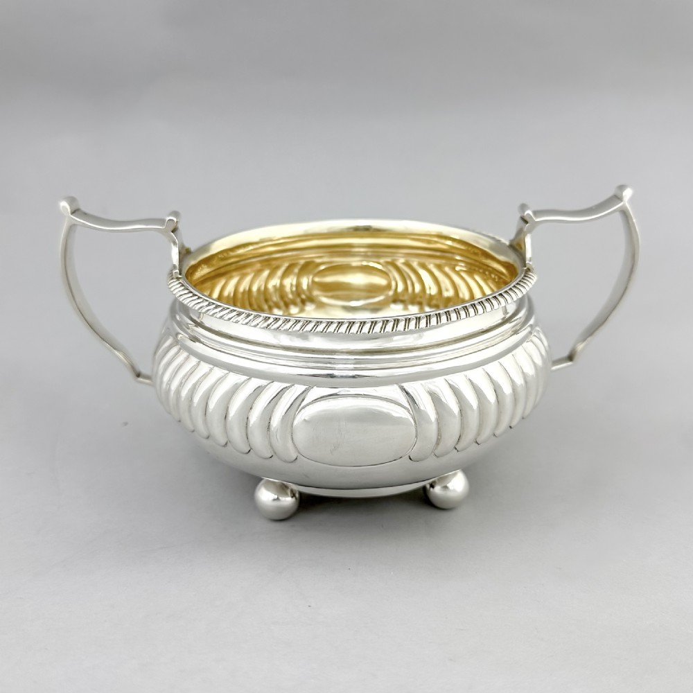 Antique Scottish Silver three-piece Tea Service, 1814 (42.5 t oz) View XXII