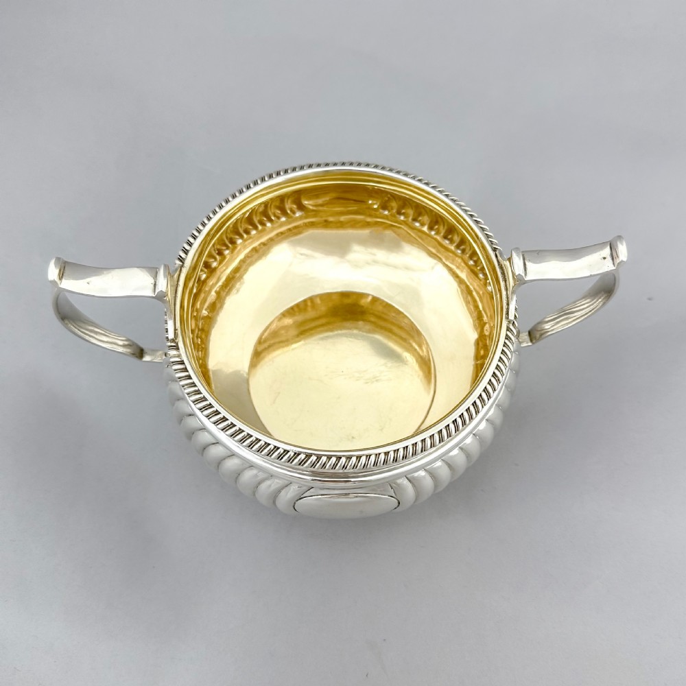 Antique Scottish Silver three-piece Tea Service, 1814 (42.5 t oz) View XXVI