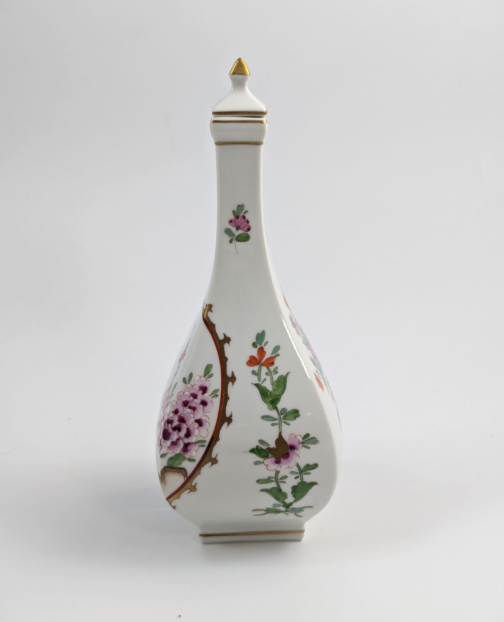 Thieme Potschappel Dresden Porcelain Scent Bottle, c. 1902 View II