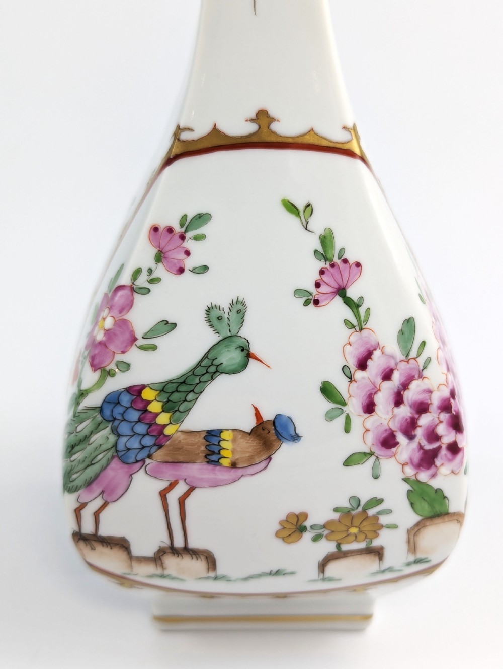 Thieme Potschappel Dresden Porcelain Scent Bottle, c. 1902 View V