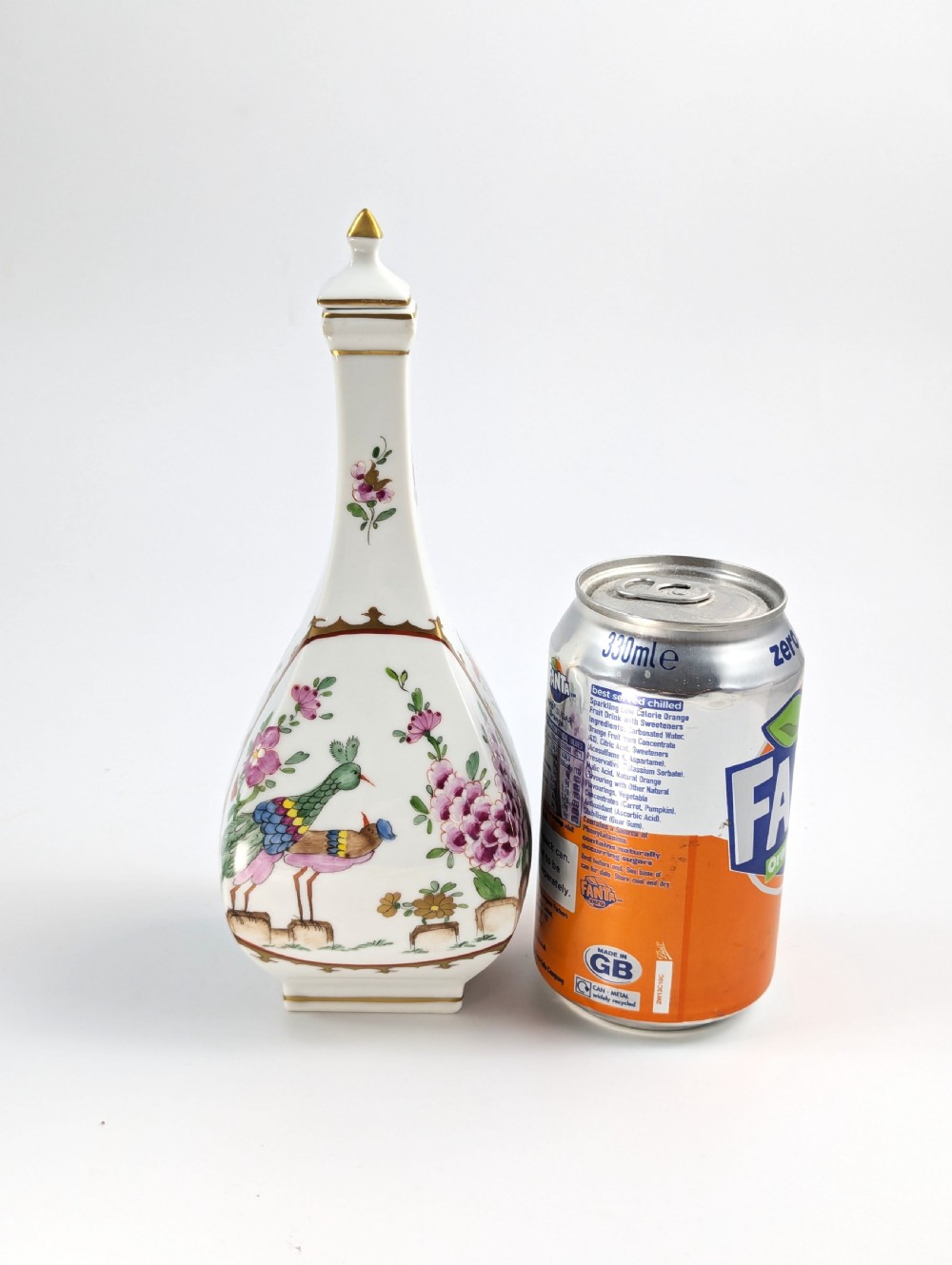 Thieme Potschappel Dresden Porcelain Scent Bottle, c. 1902 View IX