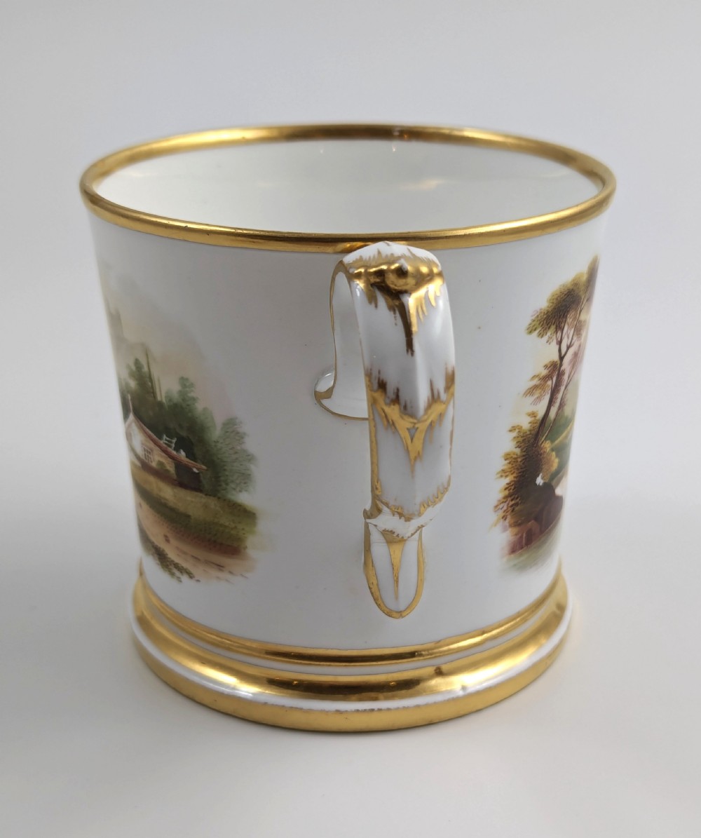 Grainger’s Worcester porcelain cider mug, c. 1820 View II