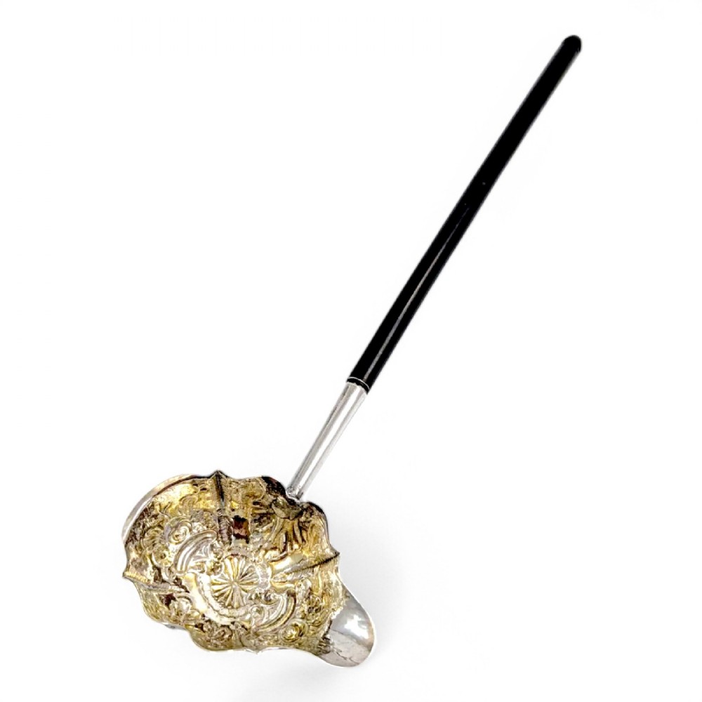 George II Silver toddy/ punch ladle , William Kersill, London ,1759.