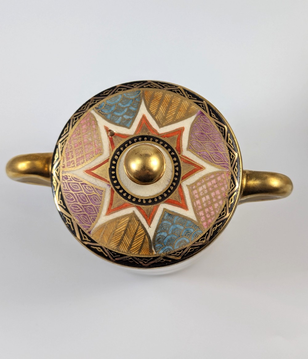 Satsuma, Earthenware Tea Set, Japan, c. 1890 View XI