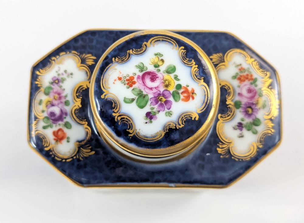 Antique and Rare Porcelain Tea Caddy, Samson, France, 1890 View IX