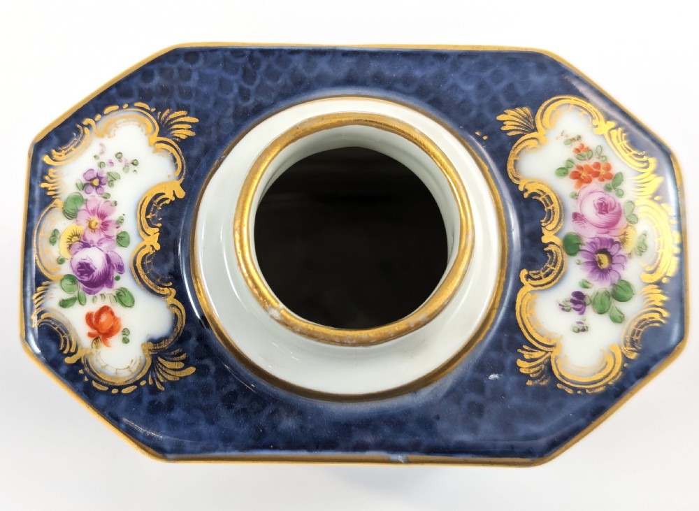 Antique and Rare Porcelain Tea Caddy, Samson, France, 1890 View X
