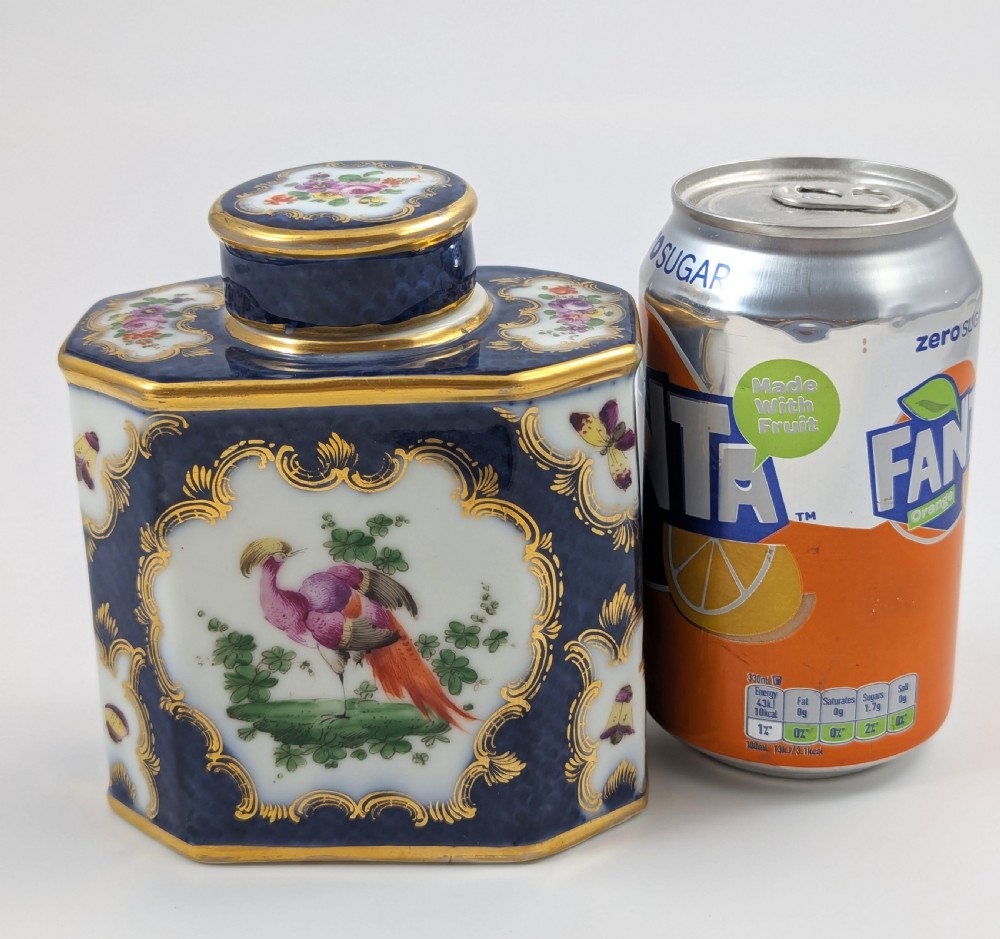 Antique and Rare Porcelain Tea Caddy, Samson, France, 1890 View XVI