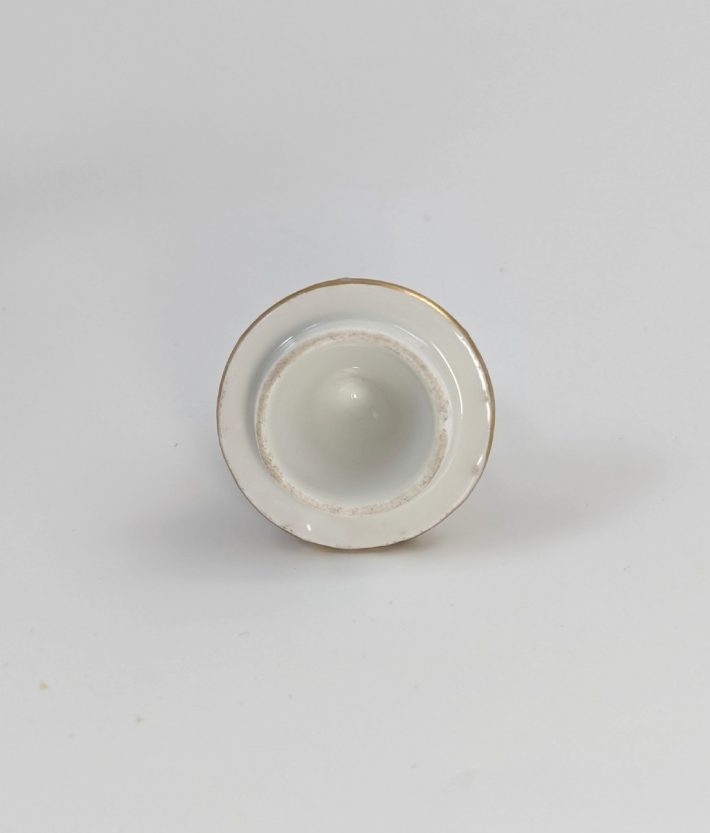KPM Berlin, Porcelain Egg on Legs, Tea Caddy or Jar, c. 1780 View XII