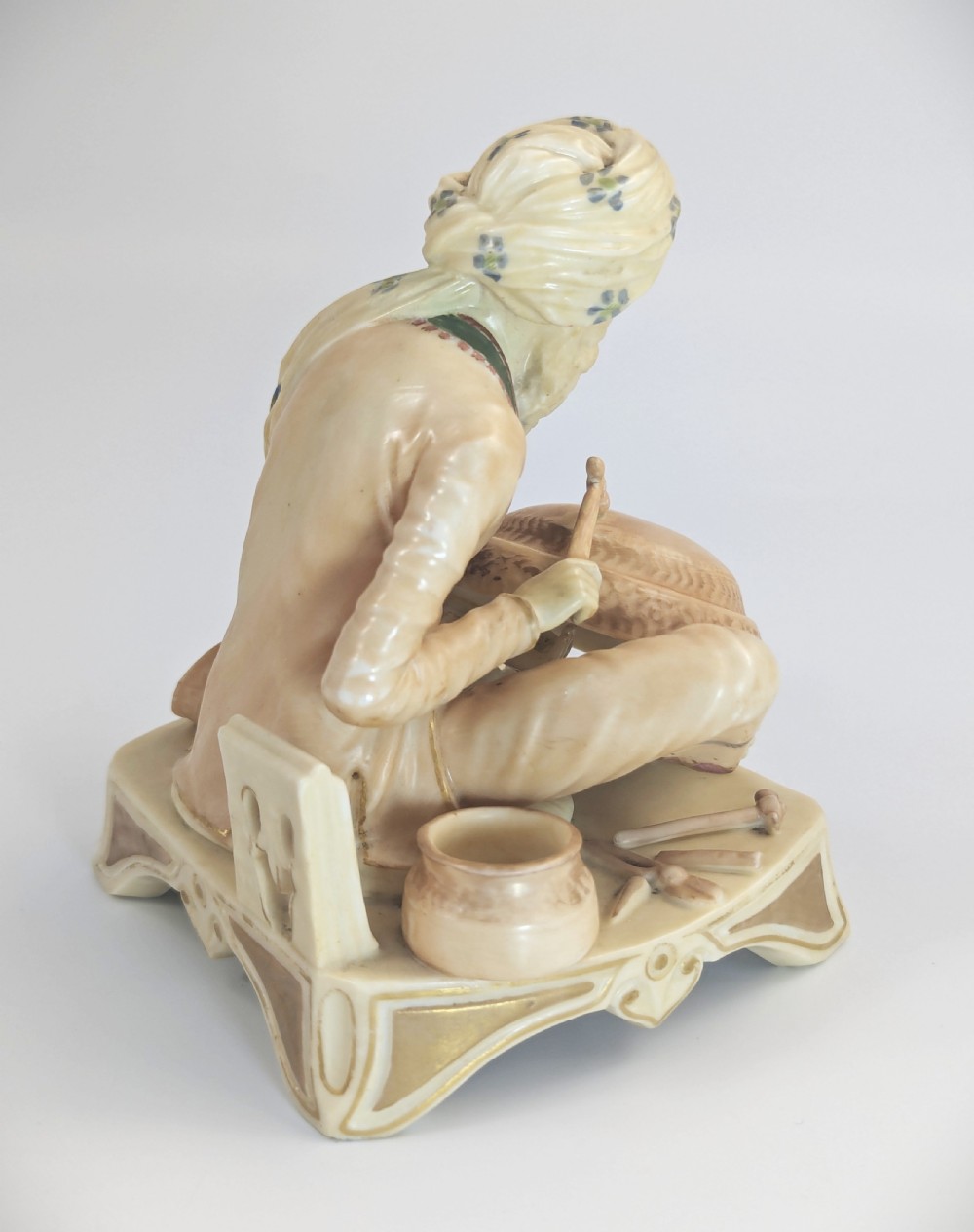 Royal Worcester rare porcelain figure 