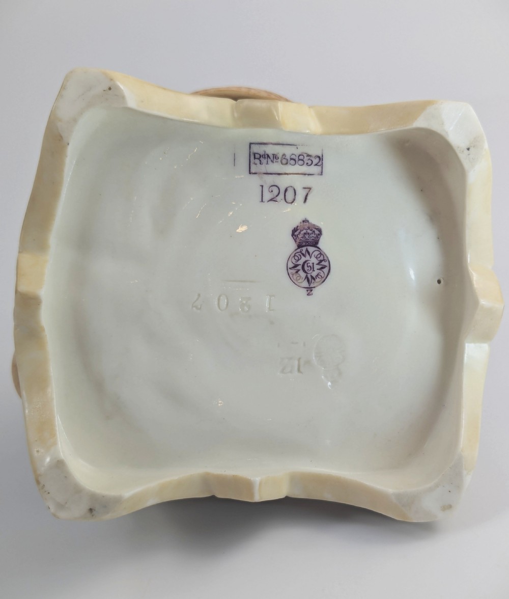 Royal Worcester rare porcelain figure 