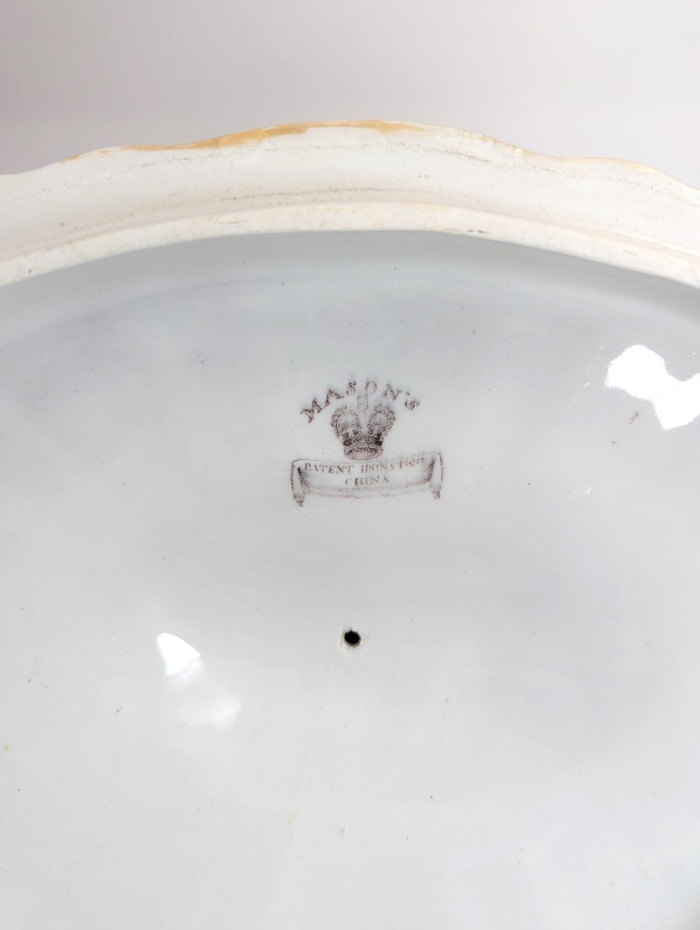 Antique Mason’s large lidded tureen, Famille Verte Chinoiserie, peacocks, c 1830 View XIV