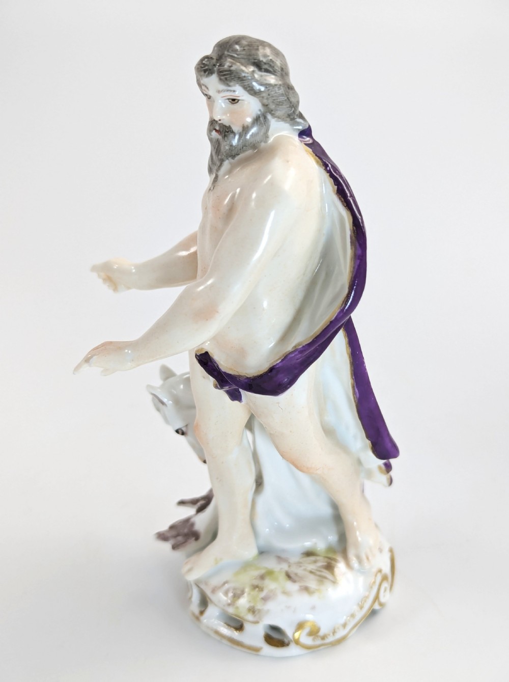 Samson Porcelain Figures Poseidon and Hephaestus, France c.1850. View VII