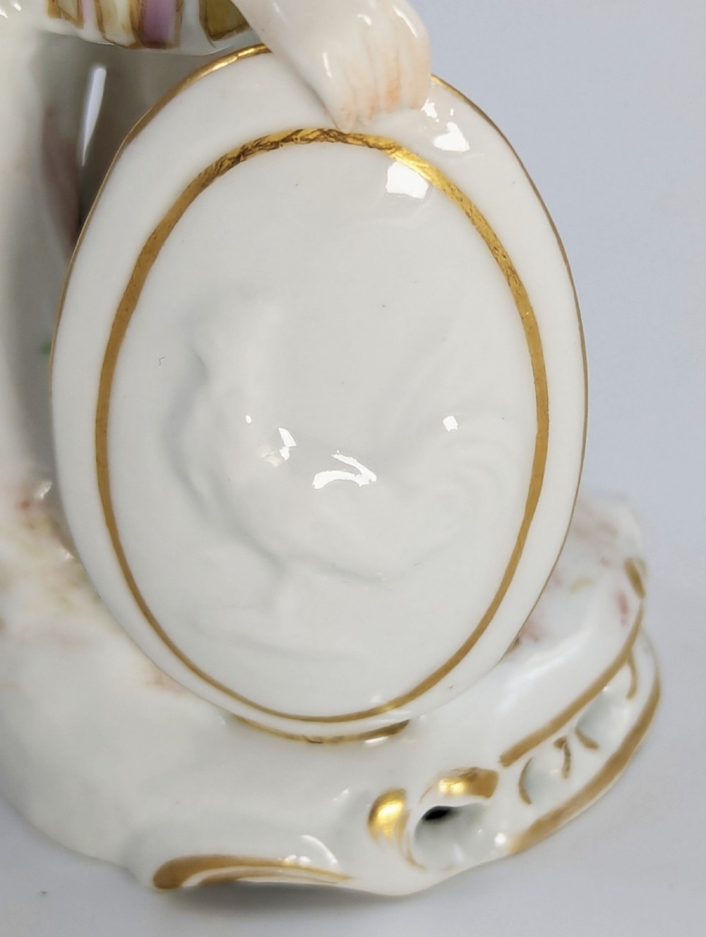Bacchus and Mars Chelsea Style Figurines by Samson & Cie, circa 1850.  View VI