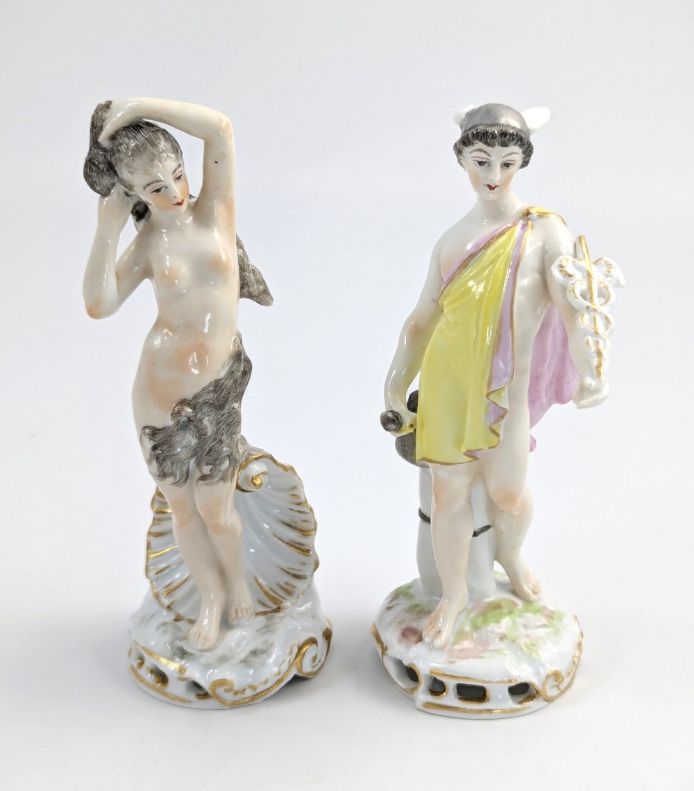 Samson Porcelain Figures of Mercury & Venus, c.1850.
