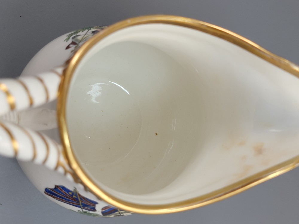 Rare Staffordshire Crimean War Alliance Jug by G.F. Bowers, c.1857 View VII