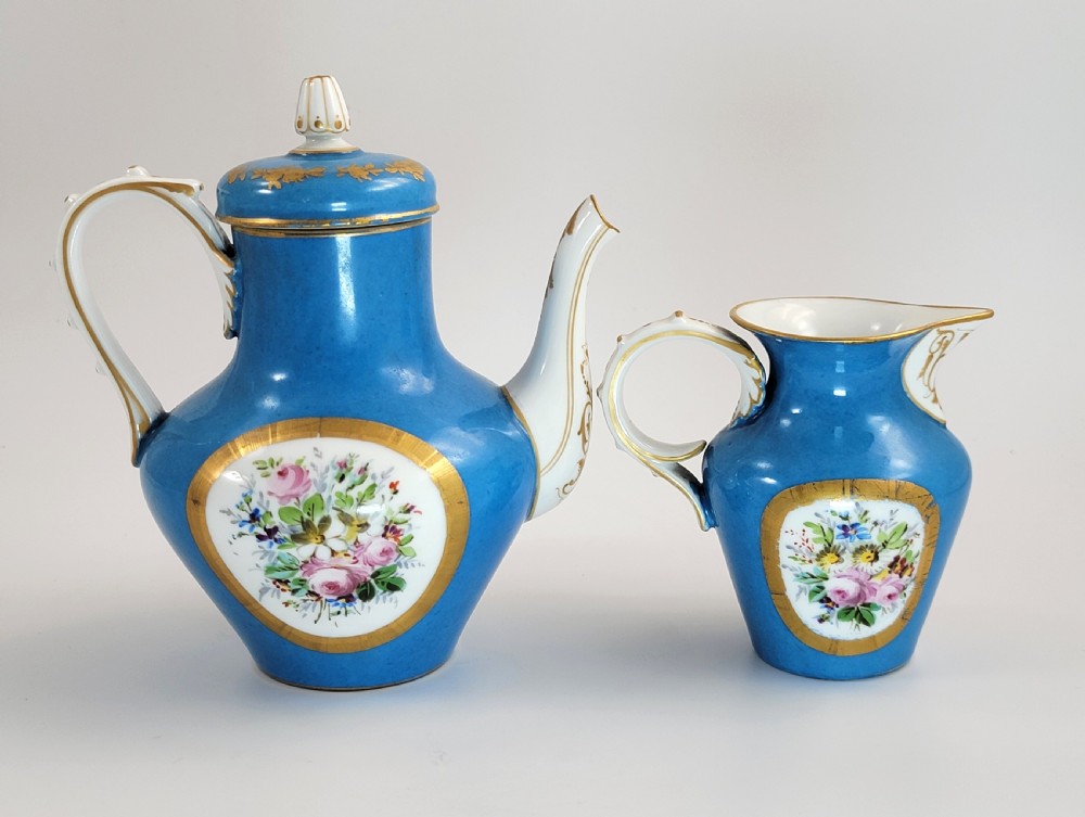 French Tête-à-Tête Tea Set, Sèvres Style with Portraits, Belle Époque, c. 1880–1890 View IV