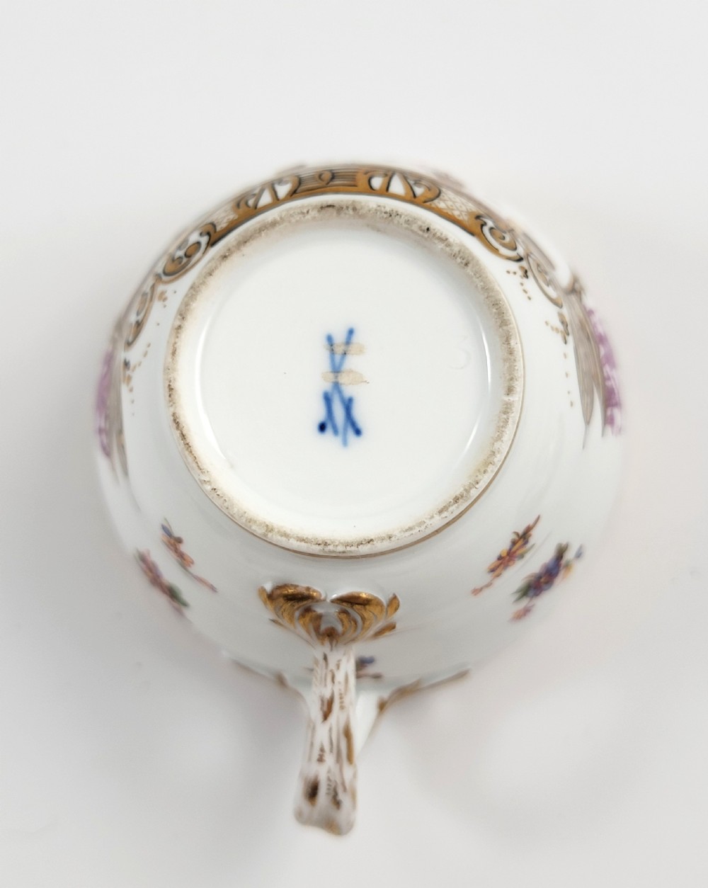 Meissen Covered Chocolate Cup, Harbour Views & Puce Chinoiserie, c. 1780–1820 View XI