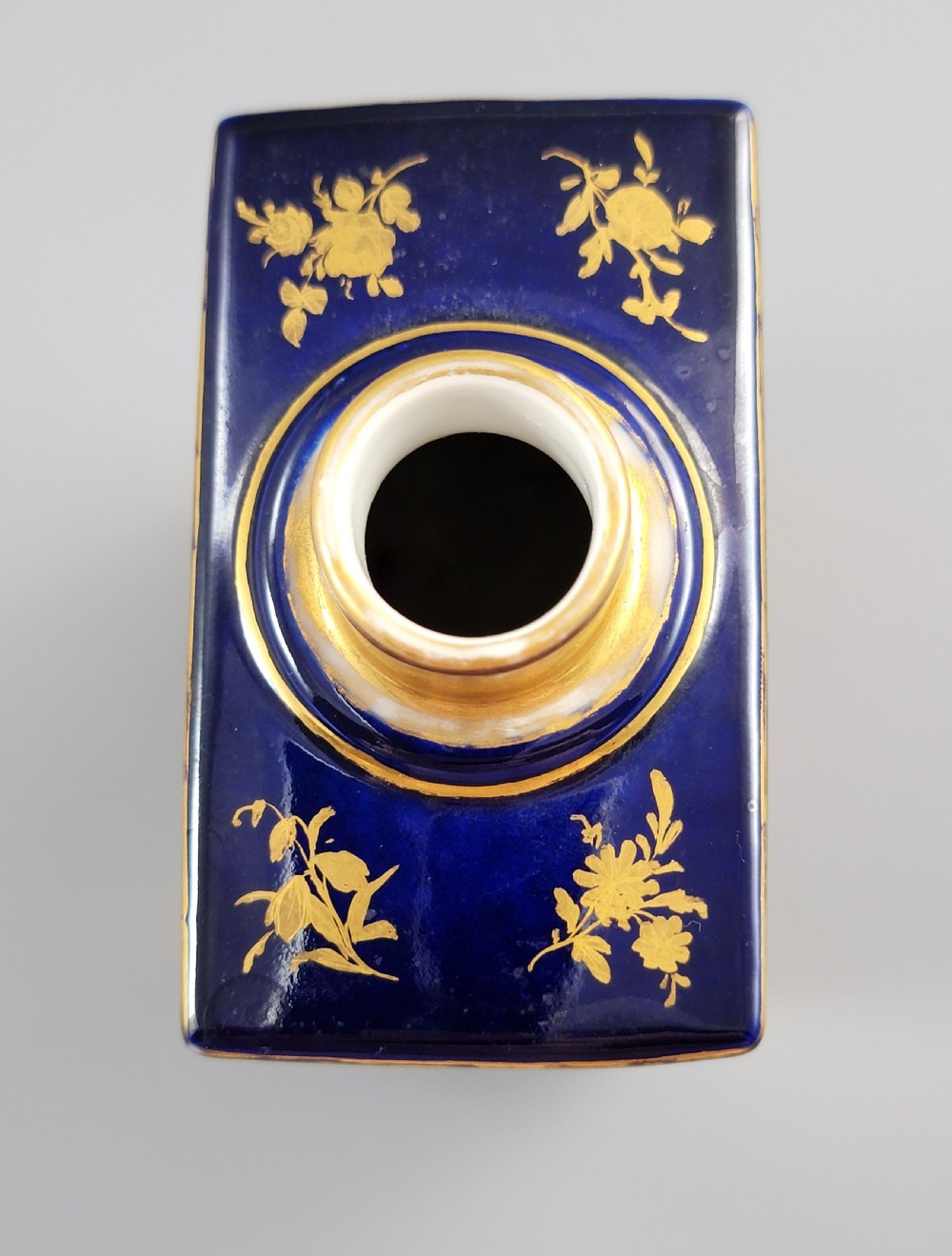Royal Vienna Tea Caddy, Porcelain, c.1880 View V