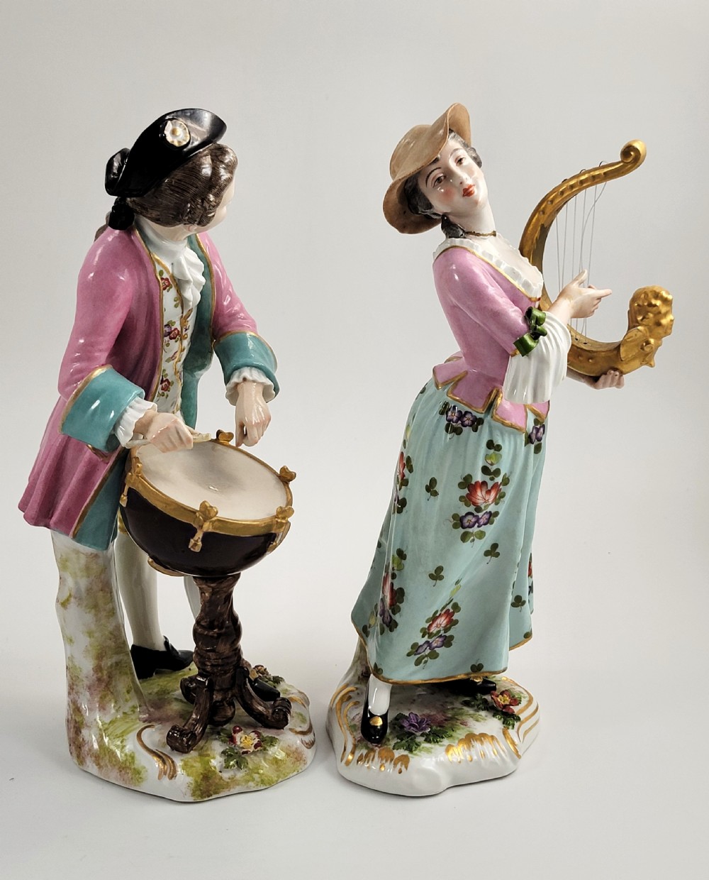 Pair of French Porcelain Figures by Bloch & Sie, Paris, c. 1887–1900 View VI