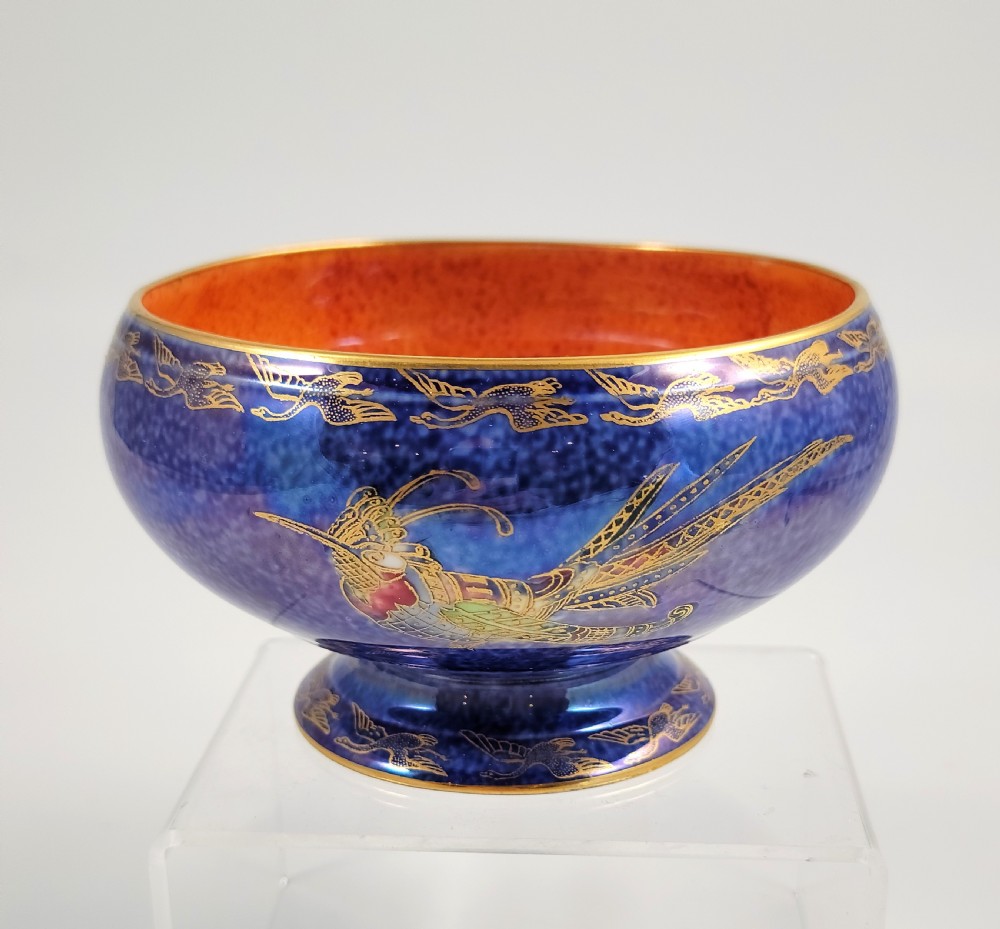 Daisy Makeig-Jones for Wedgwood: Rare Lustre Empire Bowl, England, c.1915