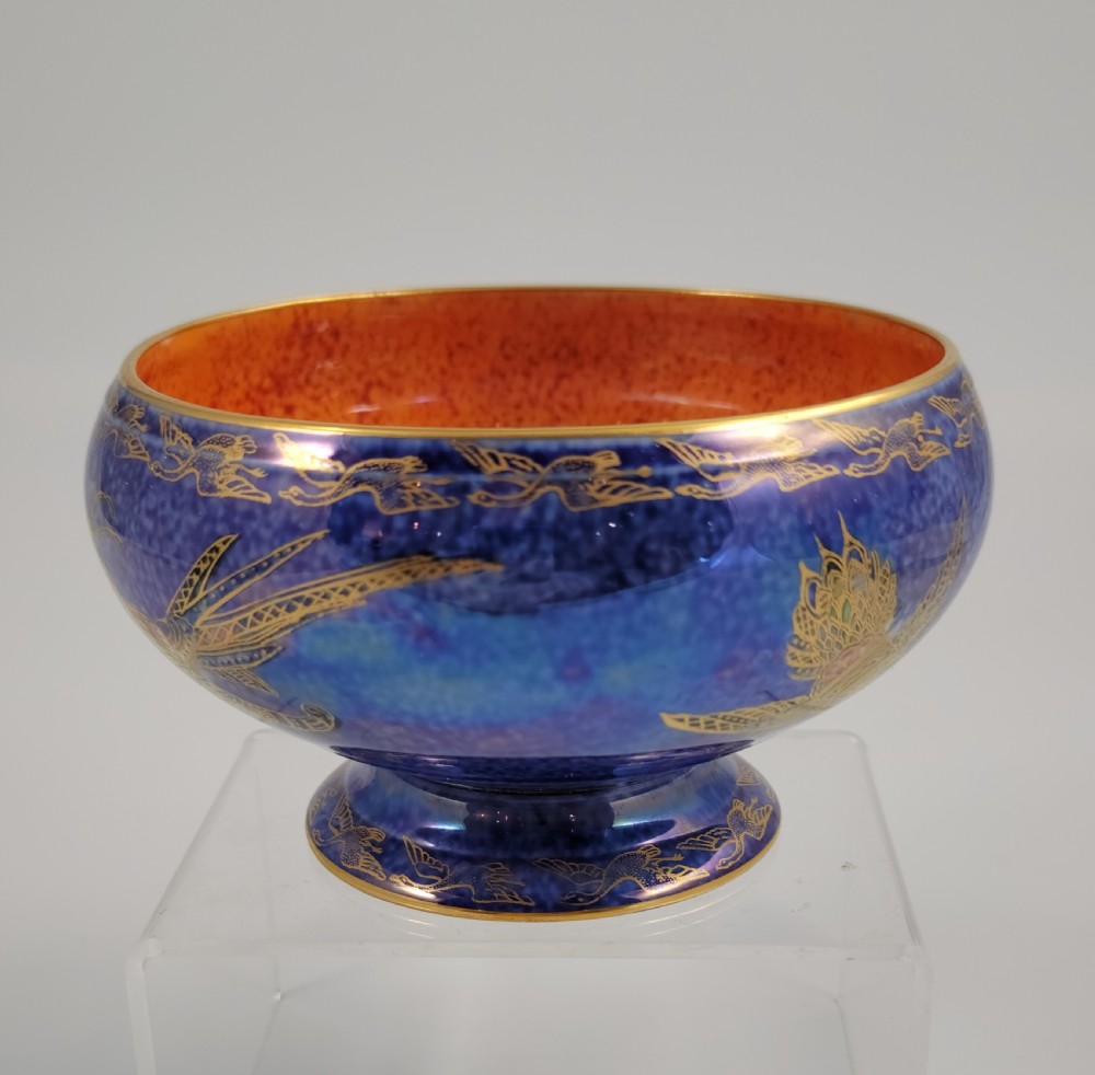 Daisy Makeig-Jones for Wedgwood: Rare Lustre Empire Bowl, England, c.1915 View V